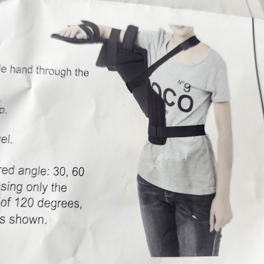 OPTIMA OM-60  Shoulder Support Brace Size Small Rotator Arthritis Bursitis New